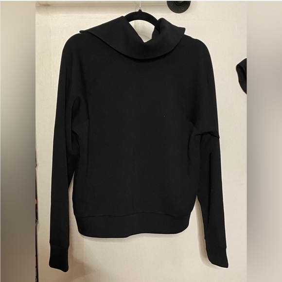 SPANX Air Essentials Half Zip in Black - Picture 7 of 8